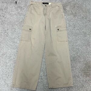 VTG Levis Silvertab Khaki Pants Womens 11 Beige Cargo Baggy Chino Cargo Skate